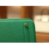 バーキン 25 クレマンス Clemence U4/Vert Vertigo ヴェールヴェルティゴ ゴールド金具