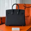 Birkin-045 バーキン 25 タッチ マットBlack ブラック ゴールド金具