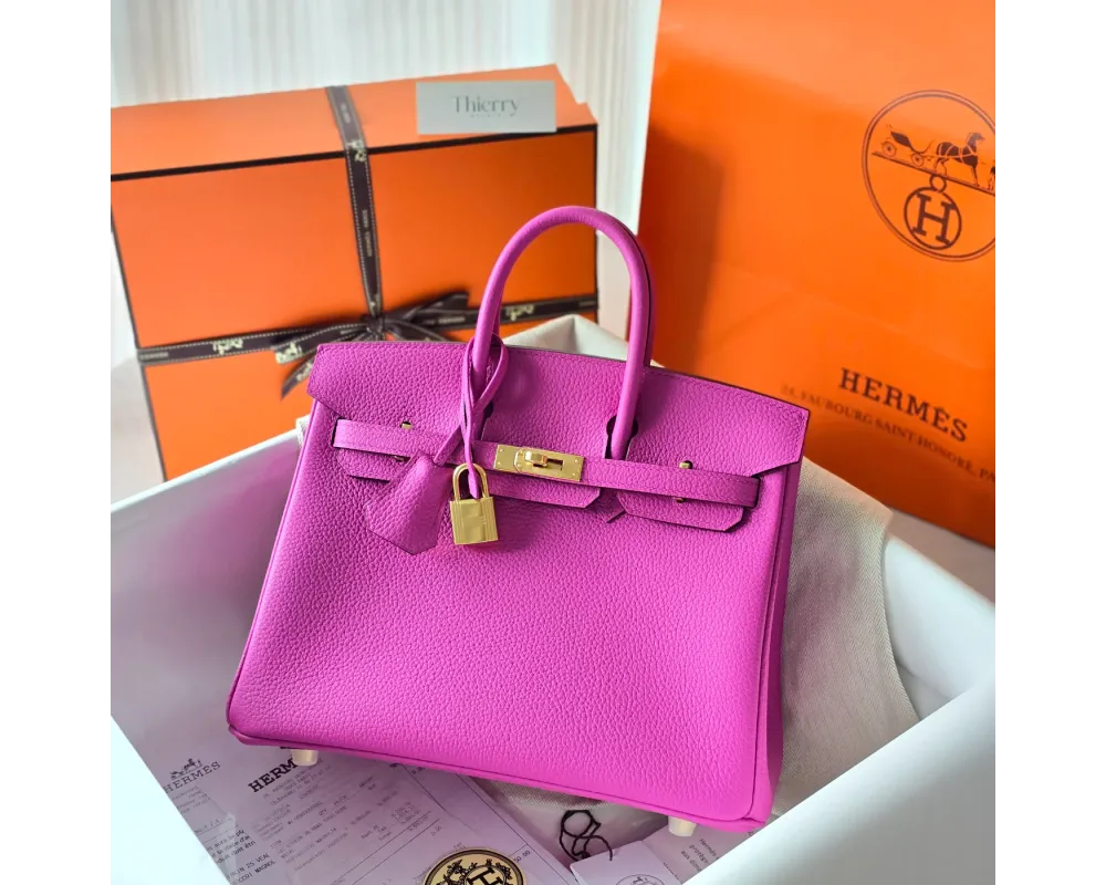 Birkin-048 バーキン 25 トゴ 9I/Magnolia マグノリア ゴールド金具
