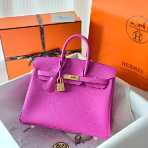 Birkin-048 バーキン 25 トゴ 9I/Magnolia マグノリア ゴールド金具