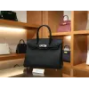 バーキン 30 トゴ Togoブラック シルバー金具