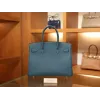バーキン 30 トゴ 75/Blue Jean ブルージーン ゴールド金具