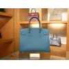 バーキン 30 トゴ 75/Blue Jean ブルージーン シルバー金具