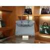 バーキン 30 トゴ J7/Blue Lin ブルーラン シルバー金具