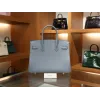 バーキン 30 トゴ J7/Blue Lin ブルーラン シルバー金具