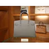 バーキン 30 トゴ M8 /Gris Asphalt  グリアスファルト シルバー金具