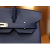バーキン 30 ヴォーエプソン 73/ Blue Saphir  ブルーサフィール シルバー金具