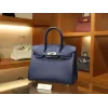 バーキン 30 ヴォーエプソン 73/ Blue Saphir  ブルーサフィール シルバー金具