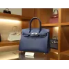 バーキン 30 ヴォーエプソン 73/ Blue Saphir  ブルーサフィール シルバー金具