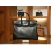 バーキン 35 ボックス Box ブラック シルバー金具