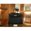 バーキン 35 トゴTogo ブラック シルバー金具