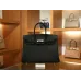 バーキン 35 トゴTogo ブラック シルバー金具