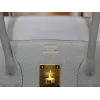 バーキン 35 トゴ J7/ Blue Lin ブルーランゴールド金具