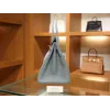 バーキン 35 トゴ J7/ Blue Lin ブルーランゴールド金具