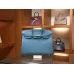 バーキン 35 トゴ 75/Blue Jean ブルージーン シルバー金具