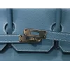 バーキン 35 トゴ 75/Blue Jean ブルージーン シルバー金具