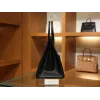 バーキン 35 オーストリッチ ブラック シルバー金具