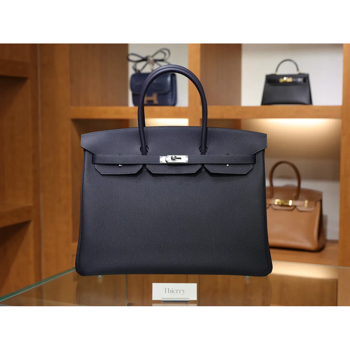 バーキン 40 トゴ 2Z/ Blue nuit ブルーニュイ シルバー金具