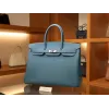 バーキン 40 トゴ 75/Blue Jean ブルージーン シルバー金具