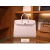 バーキン 25 ヴォーエプソン 09 Mauve Pale モーヴ・ペール シルバー金具