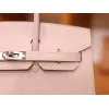 バーキン 25 ヴォーエプソン 09 Mauve Pale モーヴ・ペール シルバー金具