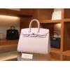 バーキン 25 ヴォーエプソン 09 Mauve Pale モーヴ・ペール シルバー金具