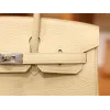 バーキン 25 クレマンス 10/Craie クレ シルバー金具