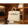 バーキン 25 クレマンス 10/Craie クレ シルバー金具