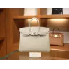 バーキン 25 トゴ 80/Pearl Grey パールグレー シルバー金具