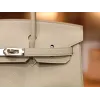 バーキン 25 トゴ 80/Pearl Grey パールグレー シルバー金具