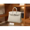 バーキン 25 トゴ 80/Pearl Grey パールグレー シルバー金具
