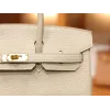 バーキン 25 クレマンス M4 グリペール /Gris Pale ゴールド金具