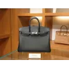 バーキン 25 スイフト Swift ブラック シルバー金具