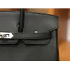 バーキン 25 スイフト Swift ブラック シルバー金具