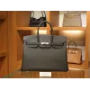バーキン 35 トゴ 46/Ebene  エベーヌ シルバー金具