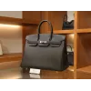 バーキン 35 トゴ 46/Ebene  エベーヌ シルバー金具