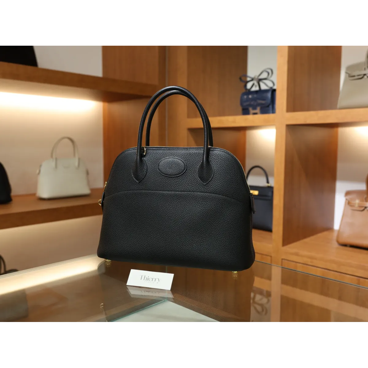 ボリード 31 クレマンス ブラック ゴールド金具