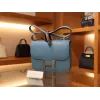 コンスタンス 24 エプソム 75/Blue Jean ブルージーンシルバー金具