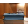 コンスタンス 24 エプソム 75/Blue Jean ブルージーンシルバー金具
