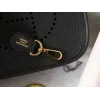 エヴリン ミニ クレマンス ブラック ゴールド金具