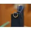 エヴリン ミニ クレマンス ブルードュプリュス7P ゴールド金具