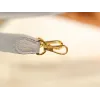 エヴリン ミニ クレマンス ブルーグラシエ ゴールド金具