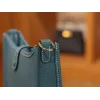 エヴリン ミニ クレマンス ブルージーン シルバー金具