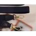 エヴリン ミニ クレマンス ブルーニュイ ゴールド金具