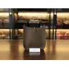 エヴリン ミニ クレマンス エトゥープ シルバー金具