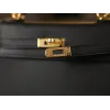 ケリー 25 エプソム ブラック ゴールド金具