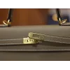 ケリー 25 エプソム エトゥープ ゴールド金具