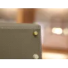ケリー 25 エプソム エトゥープ ゴールド金具