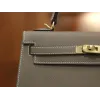 ケリー 25 エプソム エトゥープ ゴールド金具