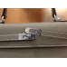 ケリー 25 エプソム エトゥープ シルバー金具